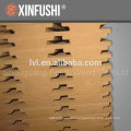 18mm melamine slotted MDF board with hooks for supermarket